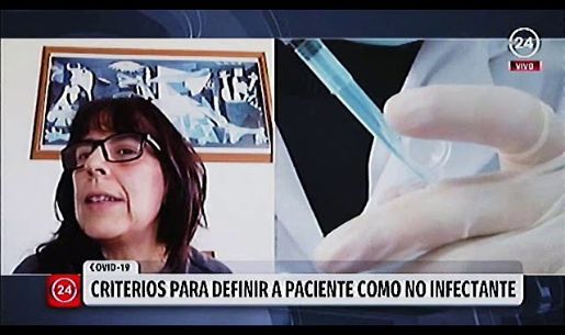 Entrevista realizada a la Dra. Mercedes López: Criterios para definir a un paciente no infectante