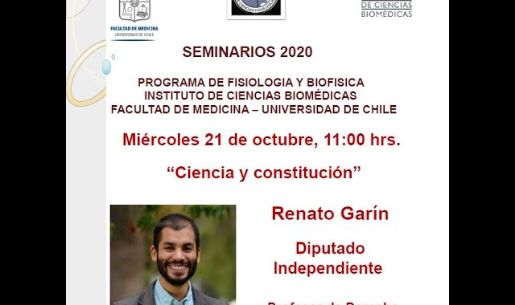 Seminario Prof. Renato Garín: “Ciencia y Constitución”