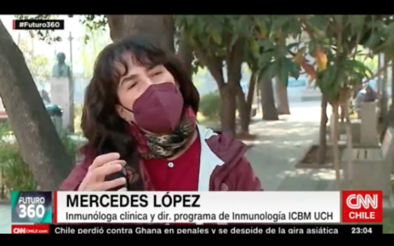 Entrevista a Dra. Mercedes López en CNN Chile sobre fármaco contra cáncer rectal