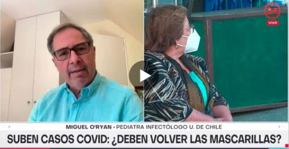 Infectólogo Miguel O’Ryan: «Uno puede razonablemente decir que ya salimos de la pandemia»