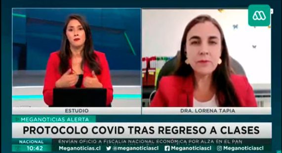 Protocolo COVID tras regreso a clases-MEGA Plus-Dra. Lorena Tapia-ICBM