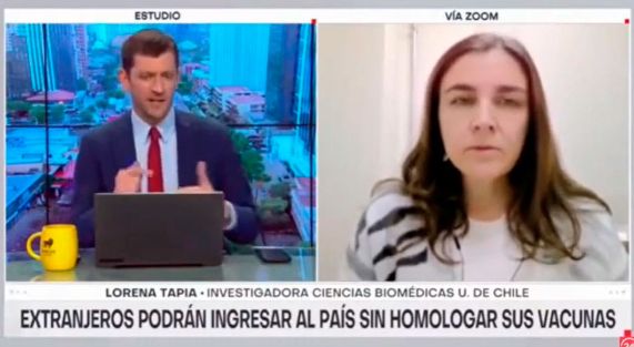 Evaluación de la pandemia-CNN Chile-Dra. Lorena Tapia-ICBM